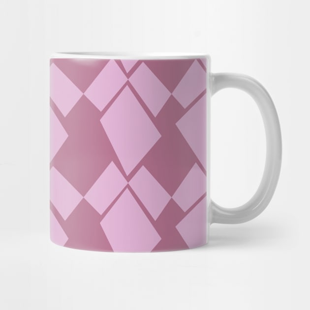 Geometric Diamonds Design (Dusty Rose) by KelseyLovelle